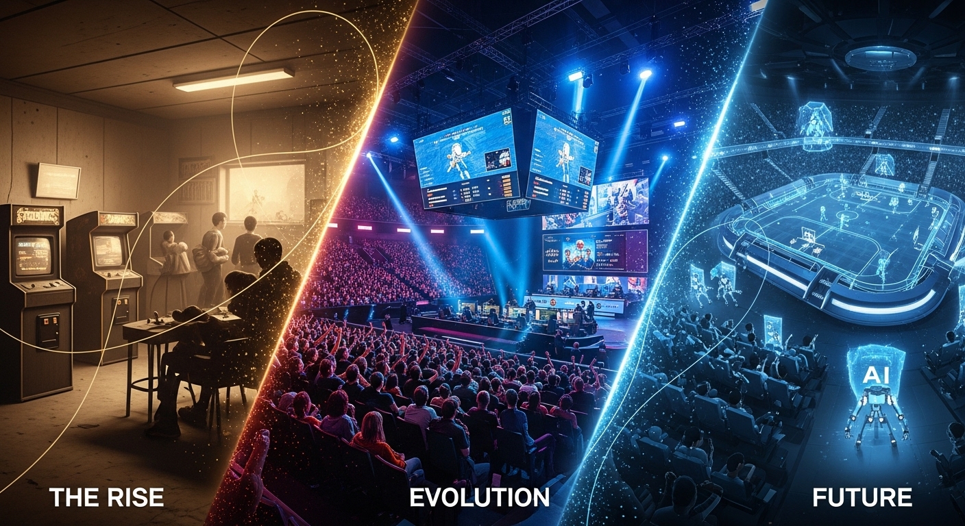 The Rise of Esports: From Basement Battles to Global Arenas